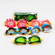 One-Piece Cartoon Swimming Goggles Children Swimming Goggles Cartoon Swimming Goggles Baby Swimming 