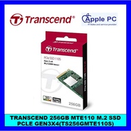 TRANSCEND 256GB MTE110 M.2 SSD PCLE GEN3X4(TS256GMTE110S)