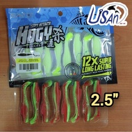 SANTEC 2.5" HOGY 12X Super Long Lasting SOFT BAIT SOFT PLASTIK