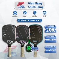 F-Sports Gen4, T700 Pro Pickleball Racket - Premium Matte Carbon T700, Maximum Control