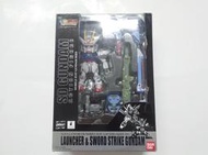 (已拆) SD鋼彈 SD GUNDAM ACTION FIGURE 攻擊鋼彈 劍裝 + 砲裝