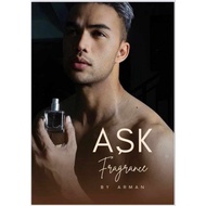 MEN HQ ORIGINAL ASK FRAGRANCE BY ARMAN. READY STOK PURFUME. MINYAK WANGI LELAKI. FOR HIM, MEN. EDP P