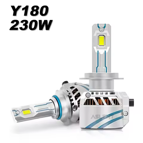 Y180 Oversized Chips H1 H3 H11 H8 H9 H4 H7 LED 9005 9006 HB3 HB4 Car Headlights 230W Canbus Fog Ligh