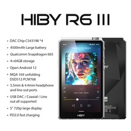 HiBy R6III 2025 / R6 Gen 3 Android 12 Music Player MP3 USB DAC HIFI WiFi Bluetooth 5.0 MQA16x DSD512