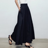 【大擺仙女裙】法式簡約/奢華用料/百搭長傘裙