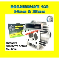 EX5 CYLINDER HEAD SET RACING 28MM 24MM STRONGER CHARACTER SC EX5 HEAD RACING 24 MM 28 MM 24/28 28/24