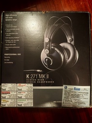 AKG K271 MKII 封閉式錄音室耳機
