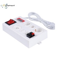 E27 B22 E14 Lamp Bulb Tester LED Light Voltage Power Quick Test Box Fast Testing with Power Display 