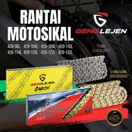 GENGLEJEN O-RING CHAIN 428 HUO Rantai Motosikal