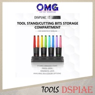 Dspiae Tool Storage Rack Stand PT-R /Cutting Bits Storage Compartment PT-PR01 ~ PT-PR04 Tool Box Too