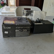 ICOM BC-35 Charger ICOM IC-2N, IC-02N, IC-03N, etc