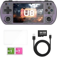 U8Retro Handheld Game Console，15,000+Classic Games，4.0Inch IPS Screen，64G Double TF Card，Powerful350
