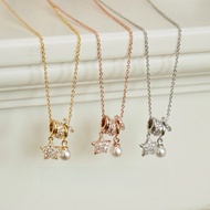 PEARL BLINK Signature Necklace Star Necklace Star Pendant Pearl Pendant Star Necklace UEYQ