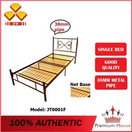 3V  Single Metal Bed Frame Super Base Heavy Duty JT9001F / Katil Bujang
