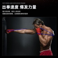 Boxing Resistance Band Punch Speed Trainer Empty Strike Resistance Bands Elastic Band Muay Thai Sanda Fight Resistance E