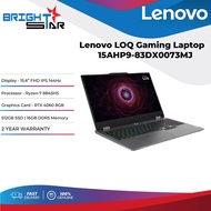 LENOVO LOQ Gaming Laptop 15AHP9-83DX0073MJ - 15.6" FHD 144Hz/R7 8845HS/16GB DDR5/512GB SSD/RTX 4060 