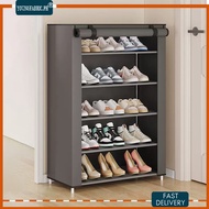 5 Layer Shoe Cabinet Space Saving Shoe Rack Slipper Shelf Organizer Large Capacity For Room