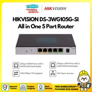Hikvision DS-3WG105G-SI All in One 5 Port AC Router