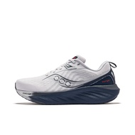 Saucony TRIUMPH 22 Cushioning Low top Running Shoes Mens White Dark Blue Wide S20965-218