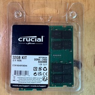 16GB x 2 (32GB) DDR4-2400 Sodimm ram crucial