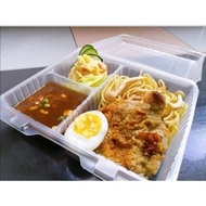 STP 3 Compartment Lunch Box / Kotak Nasi 3 Petak/ CA253C (1500ml), 50pcs/ bundle