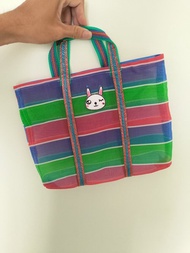 兔子刺繡手工縫製台灣復古袋