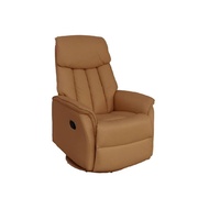 Modernform เก้าอี้พักผ่อน Recliner ปรับระดับ รุ่น CELYN 1 ที่นั่ง ปรับมือโยก+หมุน หนังแท้/PVC