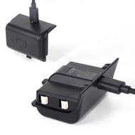 相容XBOX SERIES X手製電池包 1200mAh電池+USB Type-C充電線（黑色）