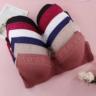 PARIFAIRY bra with wire no foam plus size bra cup d brassiere for women 42D 44D 46D 48D-89032D