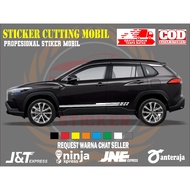 TOYOTA Cross car stickers corolla cross car stickers cool corolla cross car body variation stickers