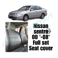 NISSAN SENTRA 00'-08' FULL SET CAR SEAT COVER 90%FIT FULL COVER WATERPROOF PVC