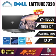 DELL LATITUDE 7320 | i7-11TH GEN | 16GB DDR4 | 256GB SSD NVME | 13.3"SCREEN | FOR OFFICE & STUDENTS 