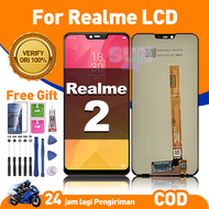 LCD OPPO A3s A5 Realme 2 C1 Original asli hp Touchscreen Mencegah Layar Meledak FHD Kualitas Terbaik