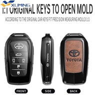 XM Car Remote Key Case Cover for Toyota RAV4 Crown Hilux Fortuner Camry Land Cruiser Prado Alphard V