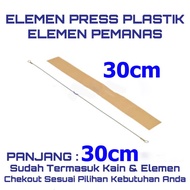 30cm plastic press element / sealer element / impulse sealer