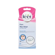 Veet Sensitive Skin Face Wax Strip (20s) WT1