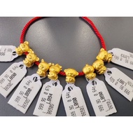 999 gold limited golden zodiac charm