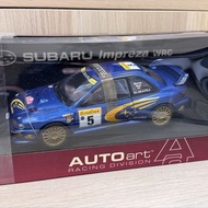 1:18 AutoArt Subaru Impreza WRC 1999 Rally Monte Carlo