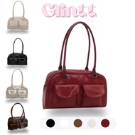 GLINTT.MY - MIMOM Beg Bahu Wanita Beg Berkilat , Banyak ruangan . Sangat elegan comel menawan