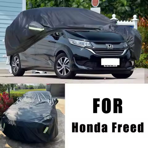 For Honda Freed All-Weather Car Covers 6-in-1 Waterproof Dustproof UV Proof Snowproof Scratch Resist