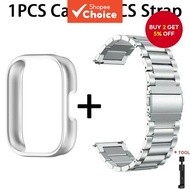 New Case Cover + Watchband for Redmi Watch 5 Active with Metal Strap for Redmi Watch 5 Lite in Stain