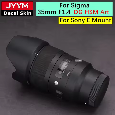 Lens Sticker For Sigma 35mm F1.4 DG HSM Art Decal Skin Vinyl Wrap Film Protector Coat ART35 35 1.4 F