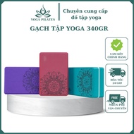 Gạch Tập Yoga 340gr - 240gr- 180gr In Hoa Madala Chất Liệu EVA Hỗ Trợ Yoga Bảo Vệ Sức Khỏe Của Bạn