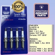 SPARK PLUG PW812674 LKAR7C-9 ORIGINAL SAVVY GENUINE PROTON IRIZ,SAGA VVT,PERSONA VVT,BEZZA 1.3CC,MYV