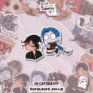 ARCANE Jinx & Vi (Vinyl Sticker)