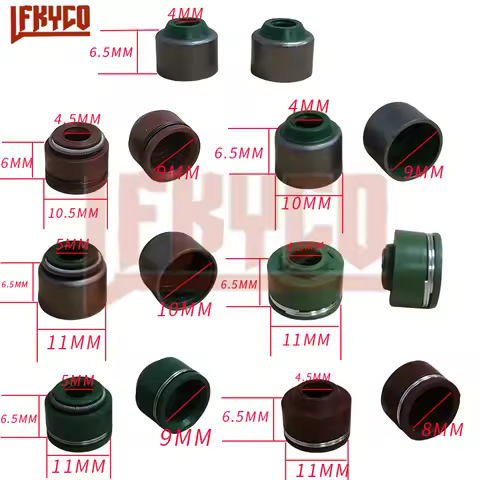 2 Pair Motorcycle Valve Oil Seal Shims For Honda CG125 CG 125 150 200 250 CG200valve Suzuki AN125 GY