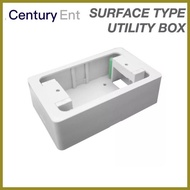 ❍ ✆ ❧ Amco Box Electrical Surface Type Utility Box | For convenience outlets and switch