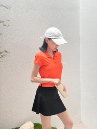 Kadaka T-0408 Crop Polo Shirt Wanita