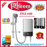 Rheem RTLE-33M Prestige Plus Instant Shower Heater | Express Free Delivery very