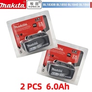 100% chính hãng Makita 6Ah cho Makita 18V Pin bl1840 bl1830b bl1850b BL1850 bl1860 bl1815 thay thế p